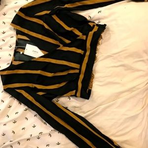 Zaful cropped blouse
